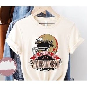 San Francisco Football Shirt, Vintage San Francisco Football Unisex Tshirt